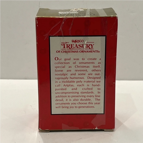 VINTAGE Mickey Mouse “Bundle of Joy” Enesco Treasury of Christmas Ornament 1990s - Picture 3 of 16